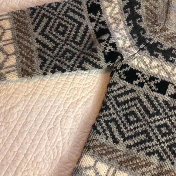 NEWTON TRADING CO Vintage 100% Wool Turtleneck Sweater southwestern stripe M - Picture 5 of 12